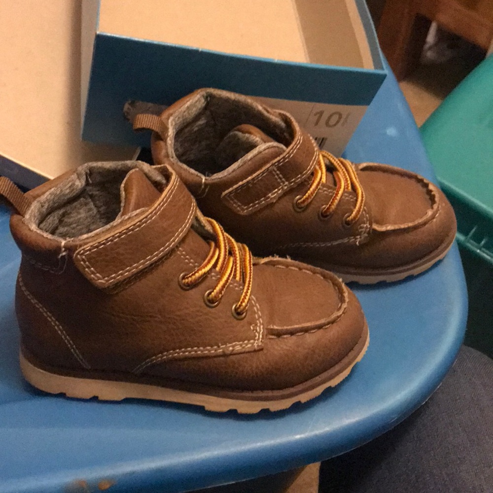 Toddler size 10 boots by Carter